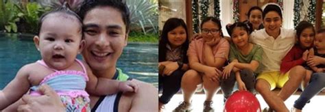 Coco Martin as daddy to his real.